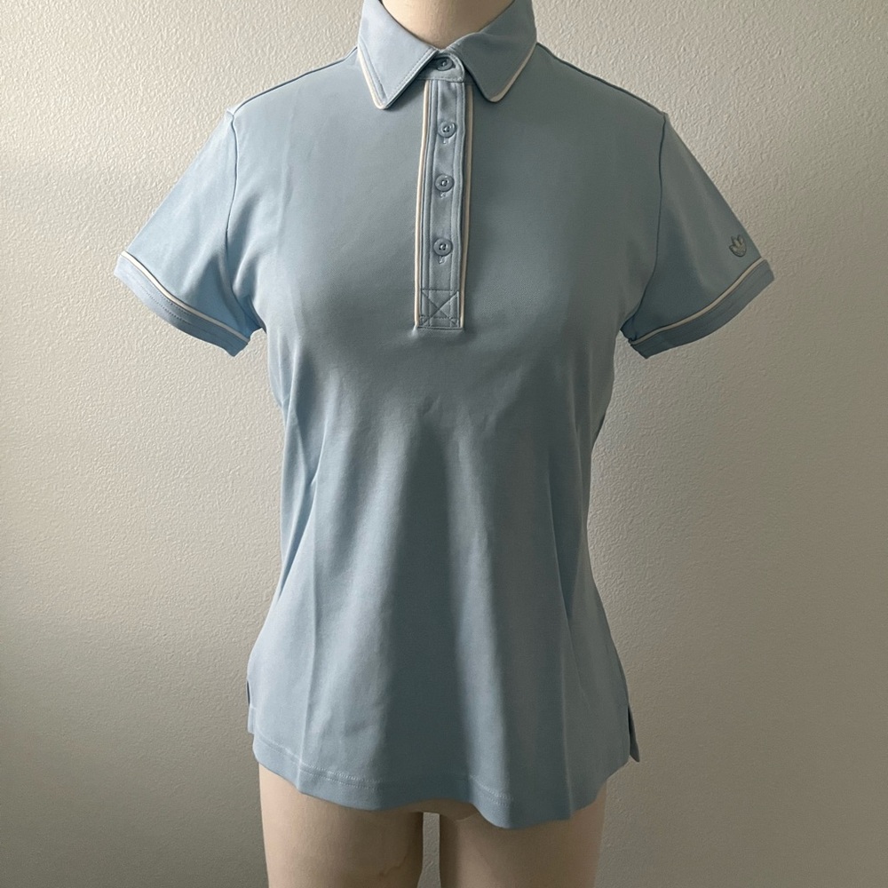 adidas Light Blue Button Down Shirt